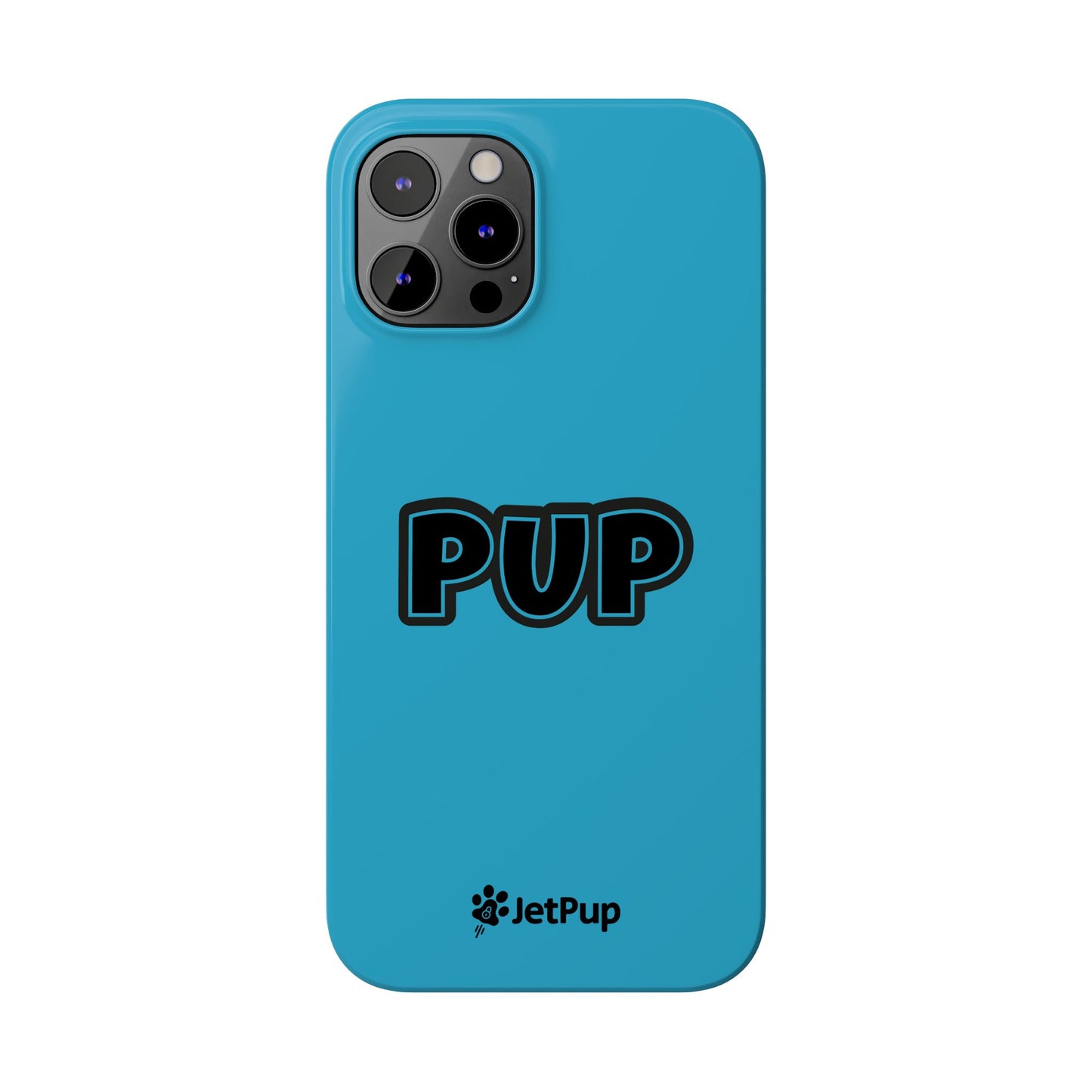 Pup Slim iPhone Cases - Turquoise