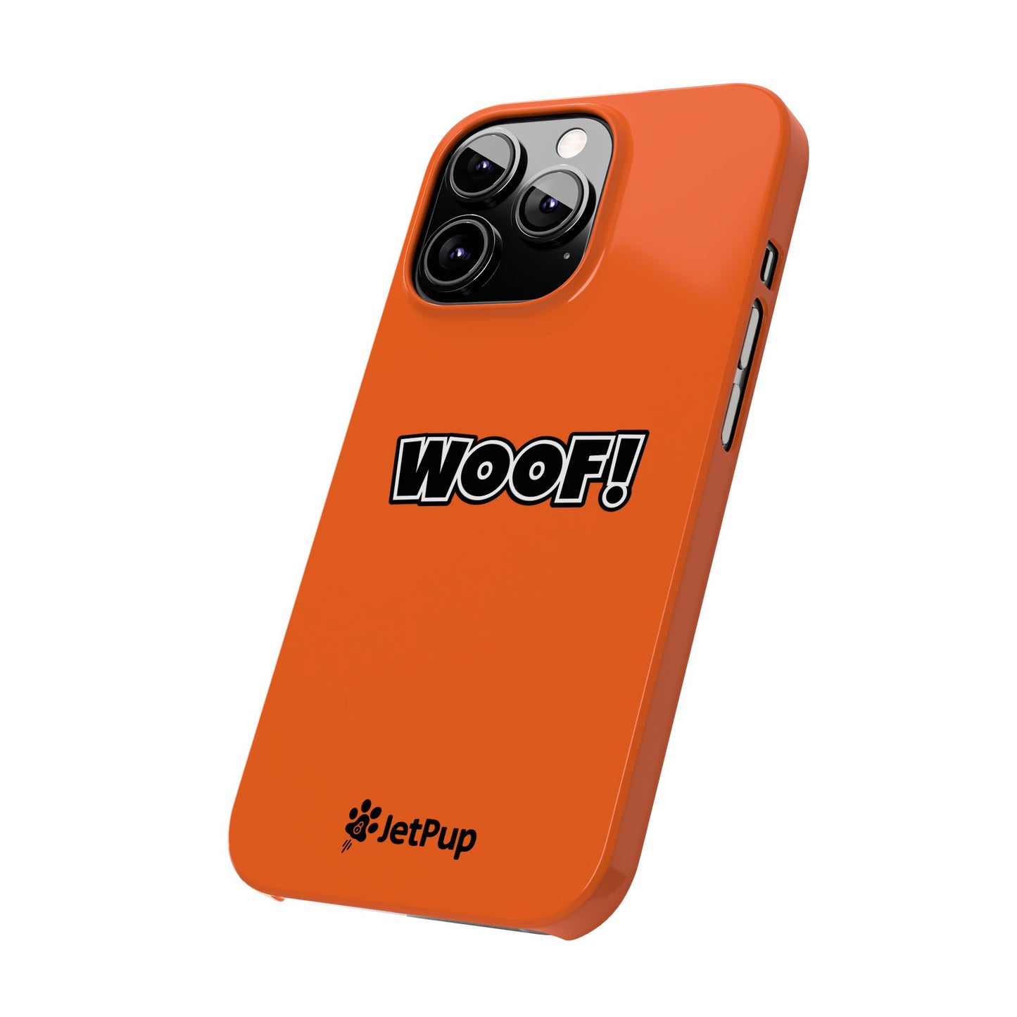 Woof Slim iPhone Cases - Orange