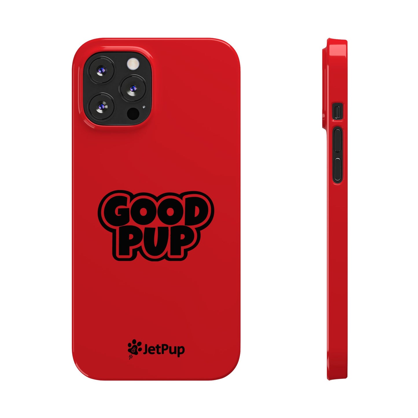 Good Pup Slim iPhone Cases - Red