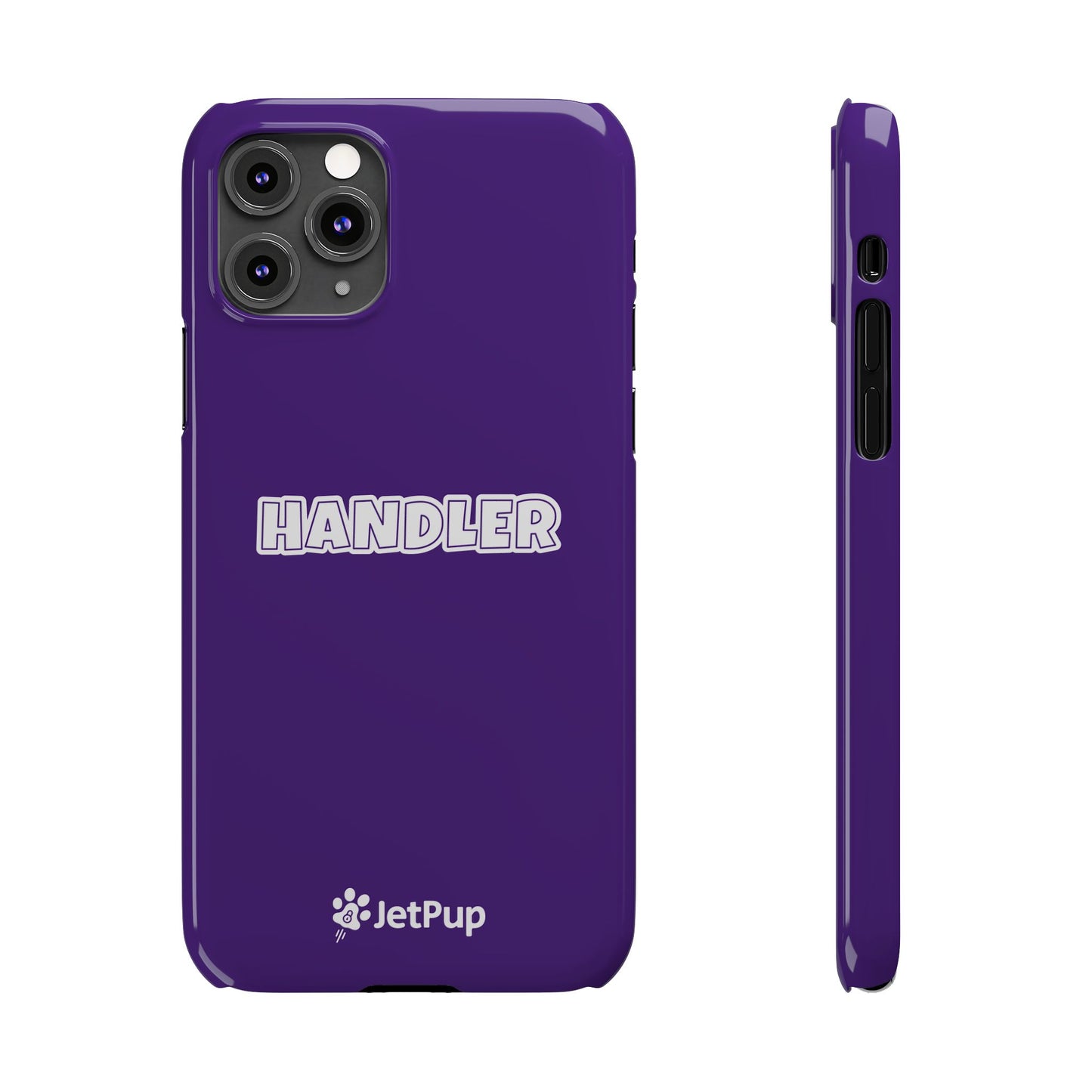 Handler Slim iPhone Cases - Purple