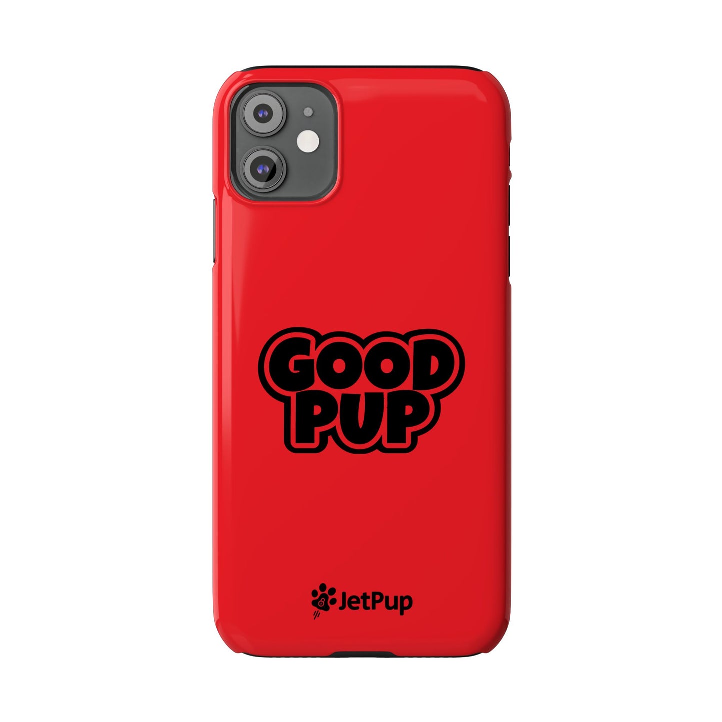 Good Pup Slim iPhone Cases - Red