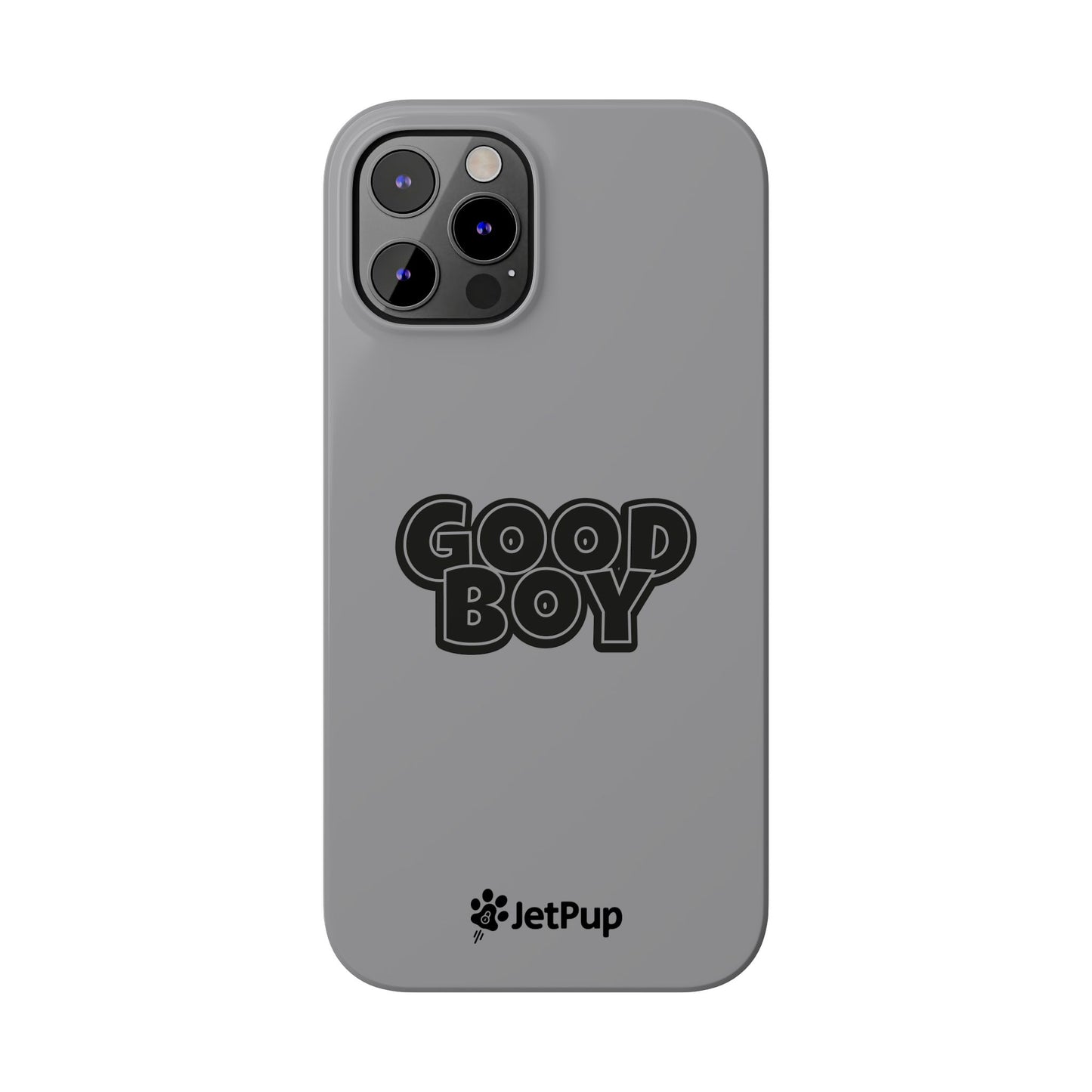 Good Boy Slim iPhone Cases - Grey