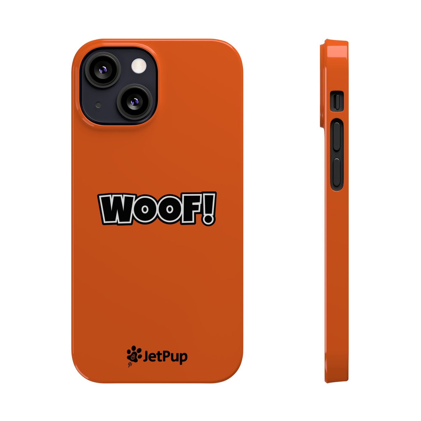 Woof Slim iPhone Cases - Orange