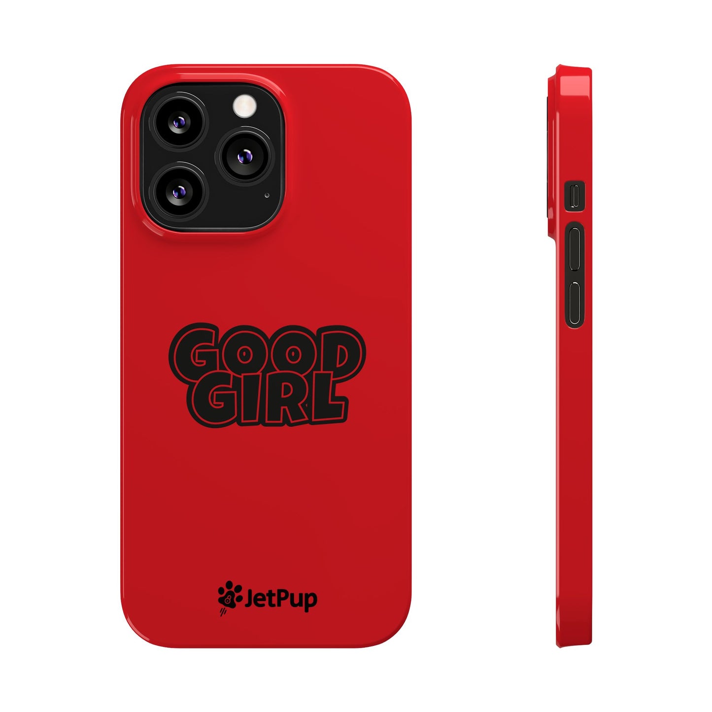 Good Girl Slim iPhone Cases - Red