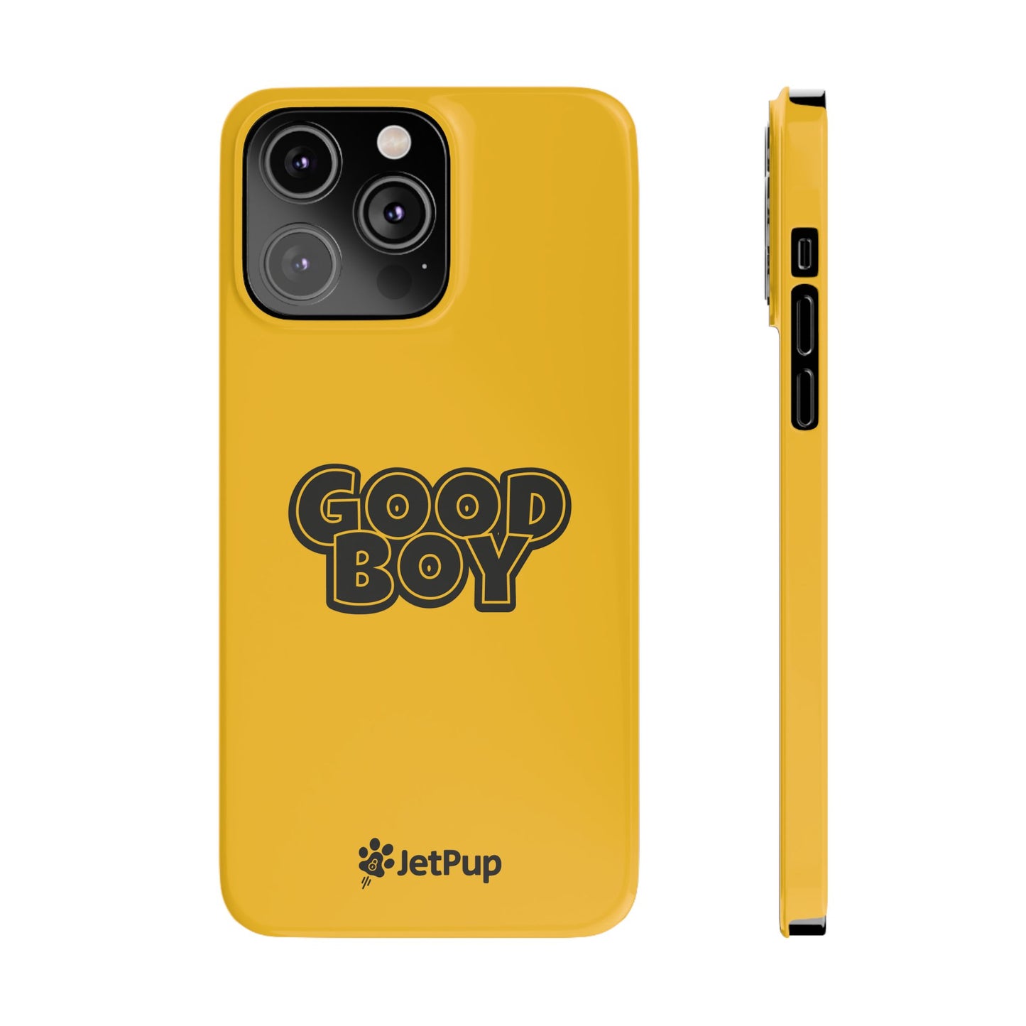 Good Boy Slim iPhone Cases - Yellow