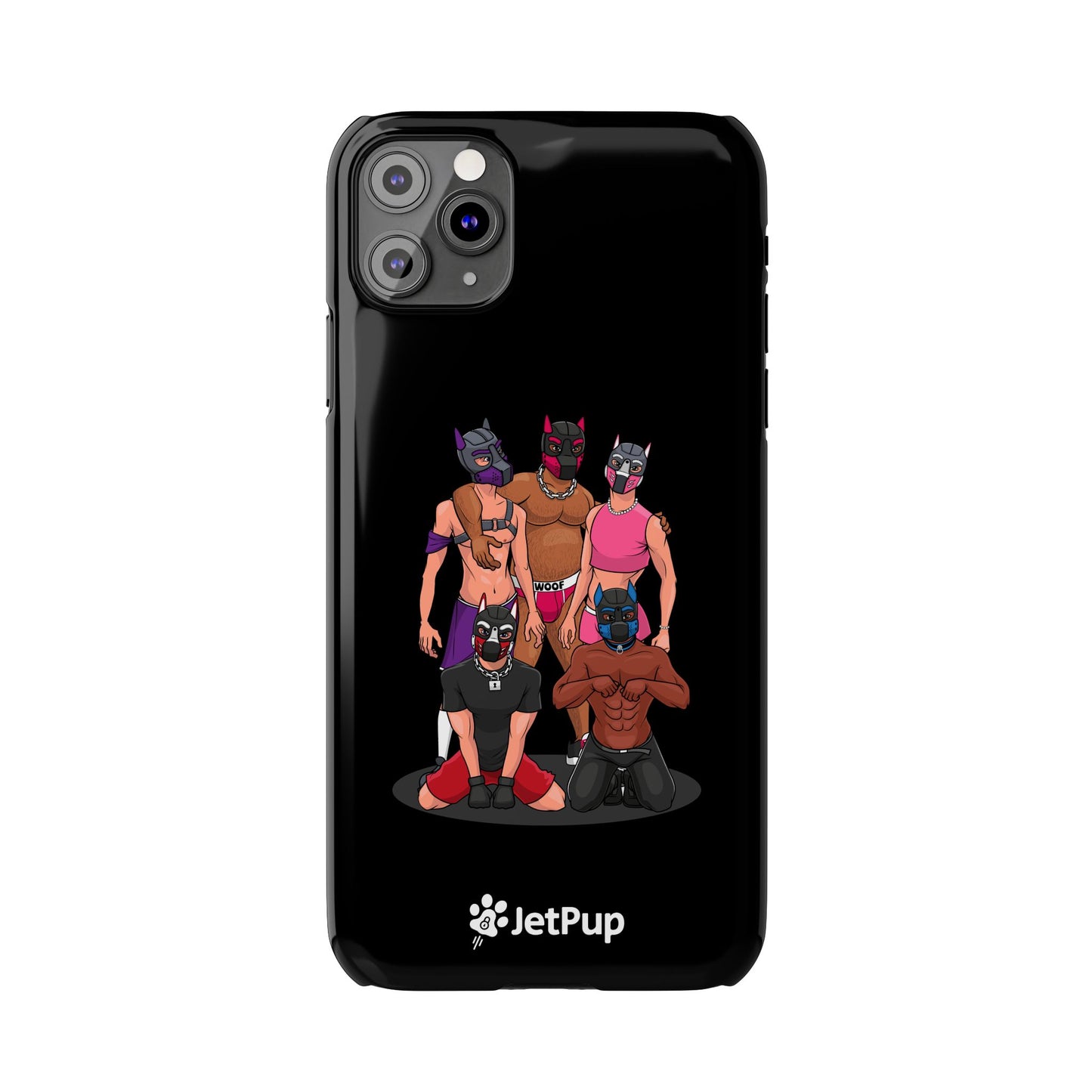 JetPack Slim iPhone Cases - Black
