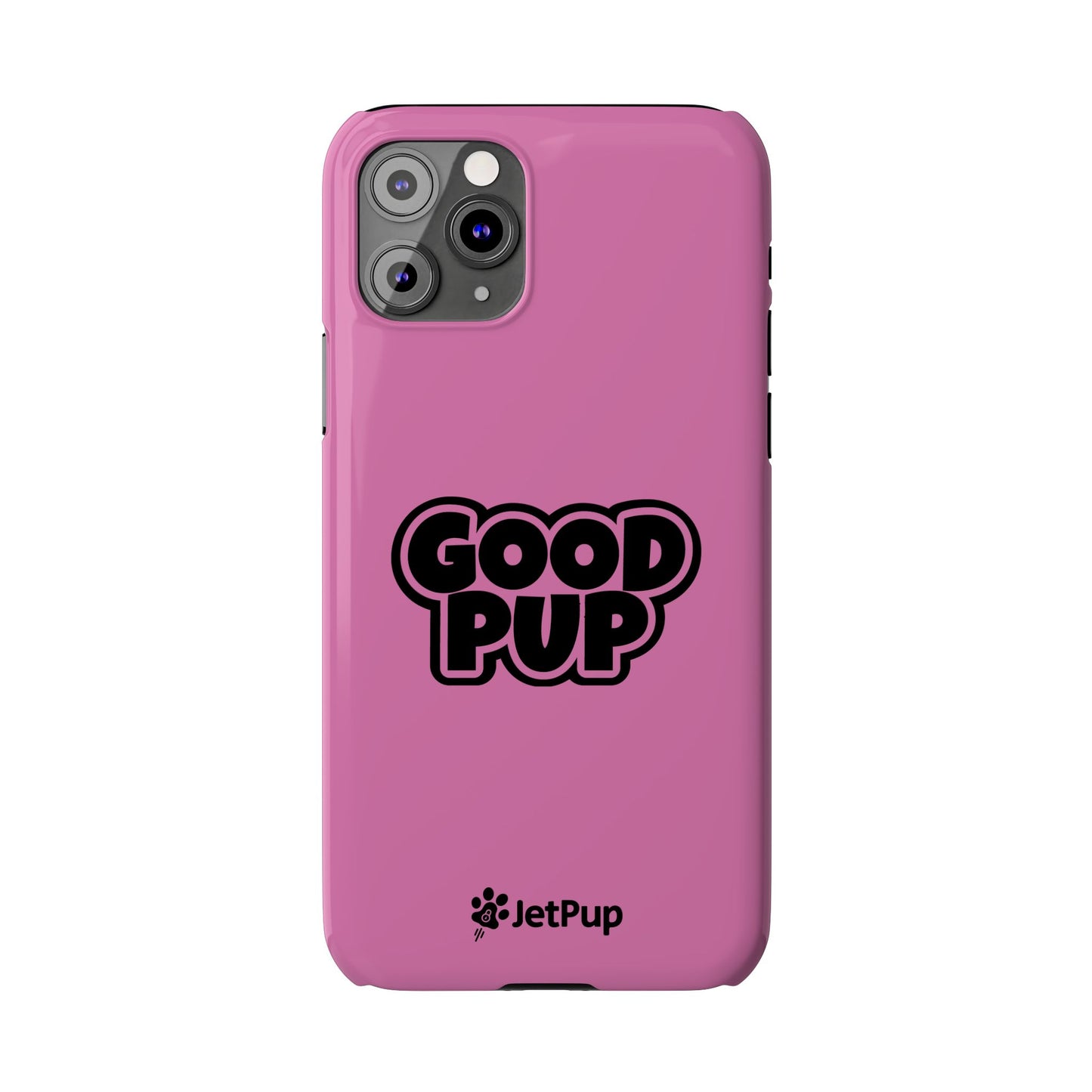Good Pup Slim iPhone Cases - Pink