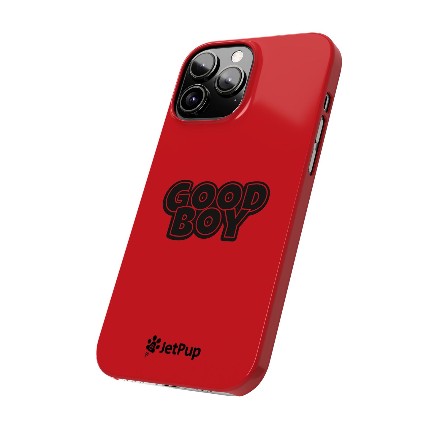 Good Boy Slim iPhone Cases - Red