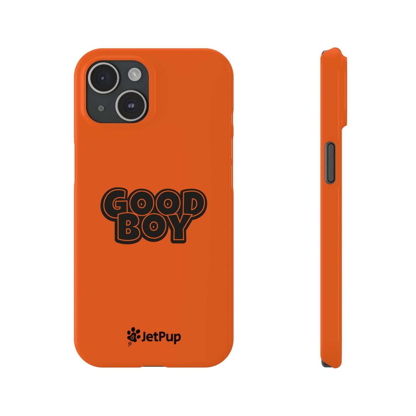 Good Boy Slim iPhone Cases - Orange