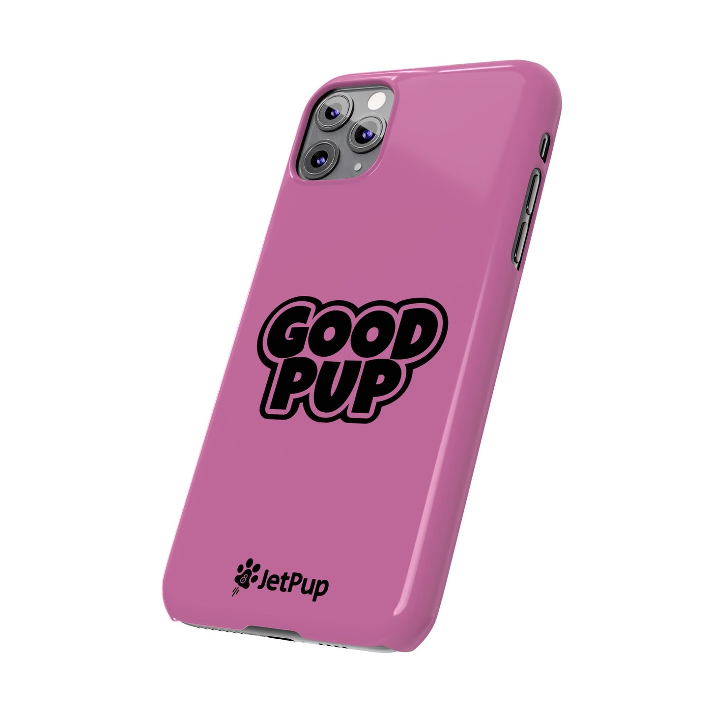 Good Pup Slim iPhone Cases - Pink