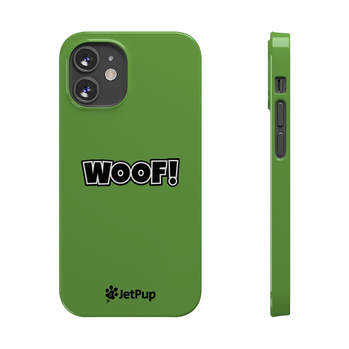 Woof Slim iPhone Cases - Green