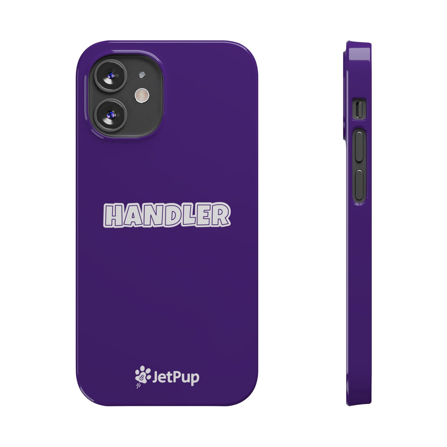 Handler Slim iPhone Cases - Purple
