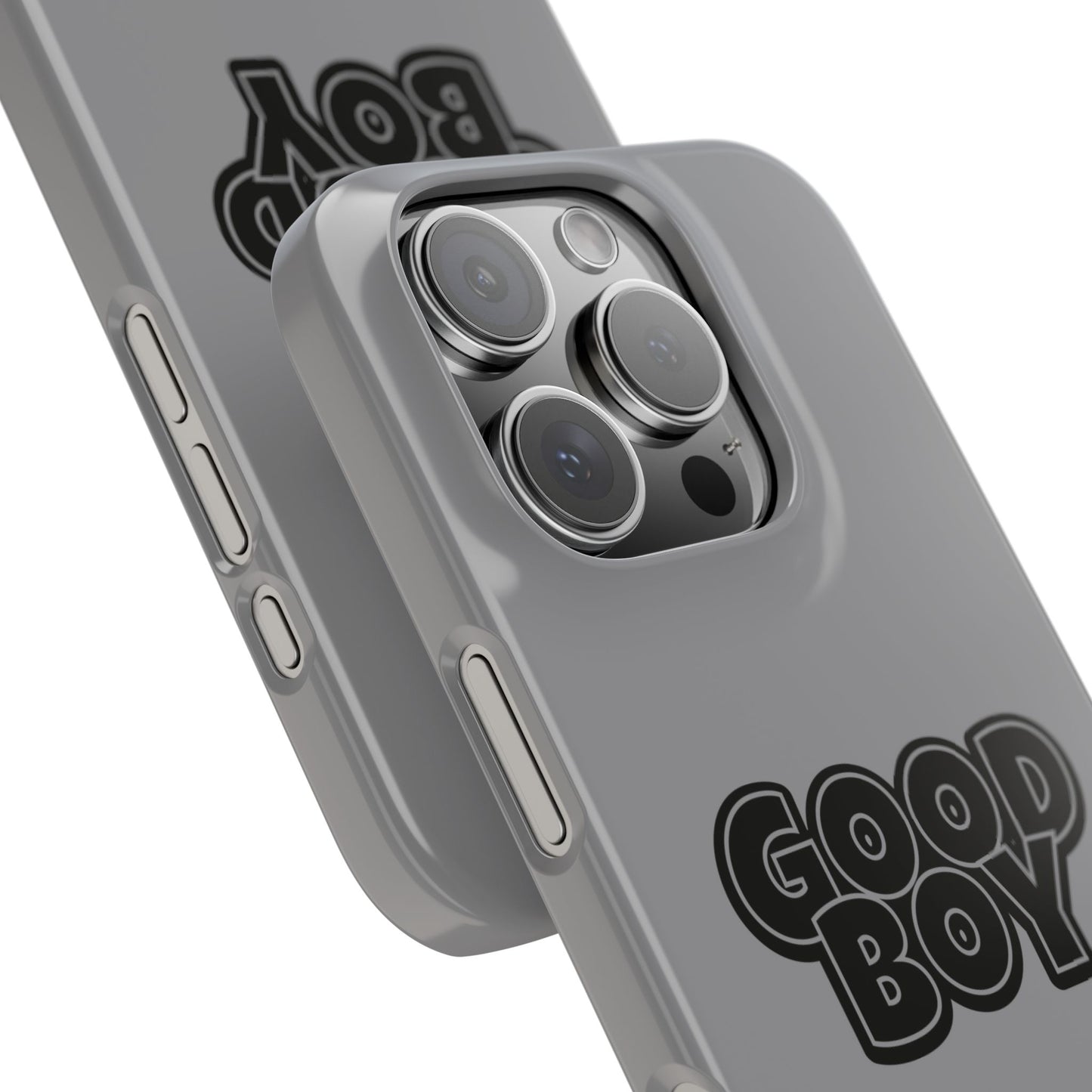 Good Boy Slim iPhone Cases - Grey