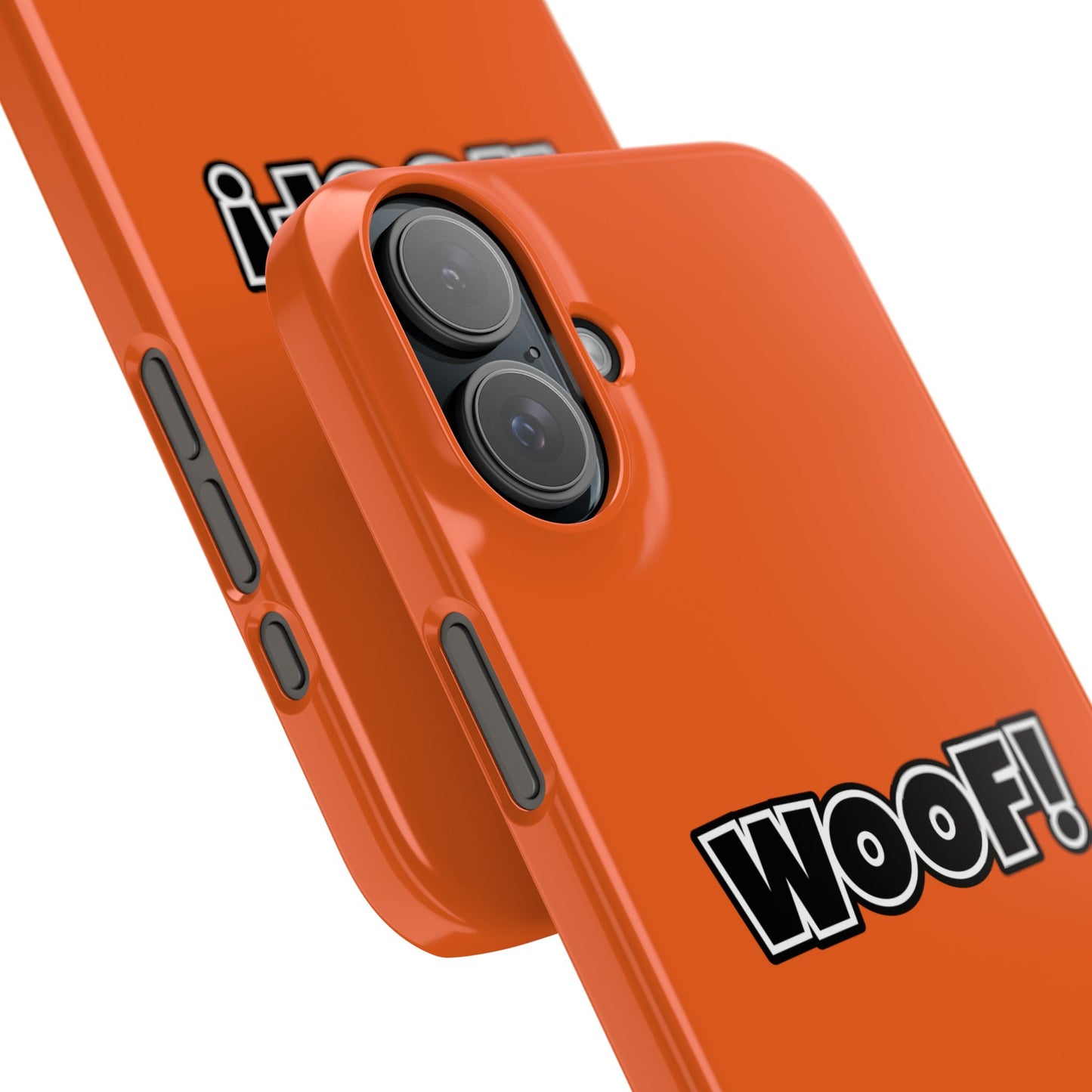Woof Slim iPhone Cases - Orange