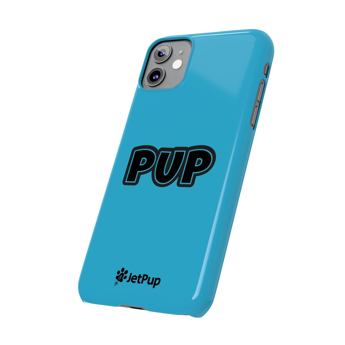 Pup Slim iPhone Cases - Turquoise