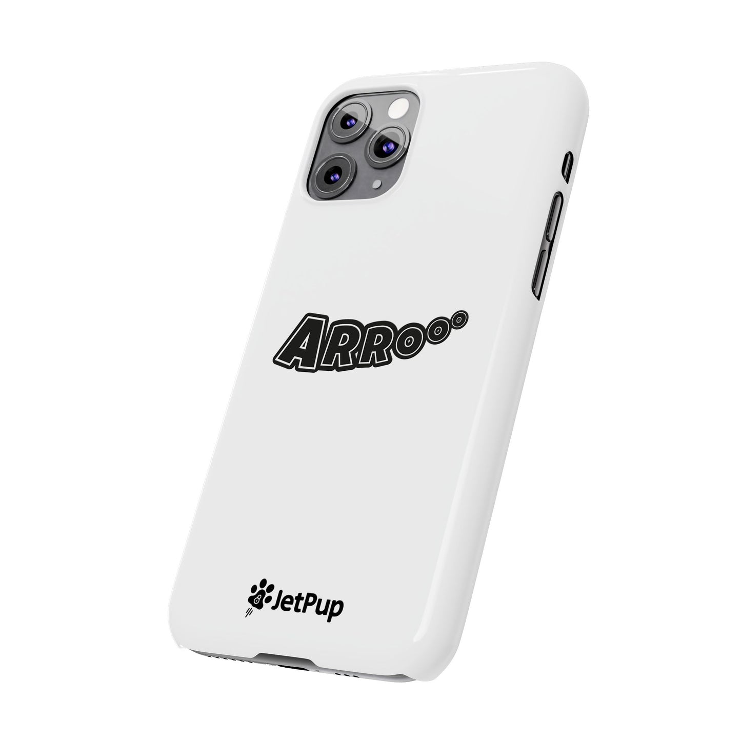 Arrooo Slim iPhone Cases - White