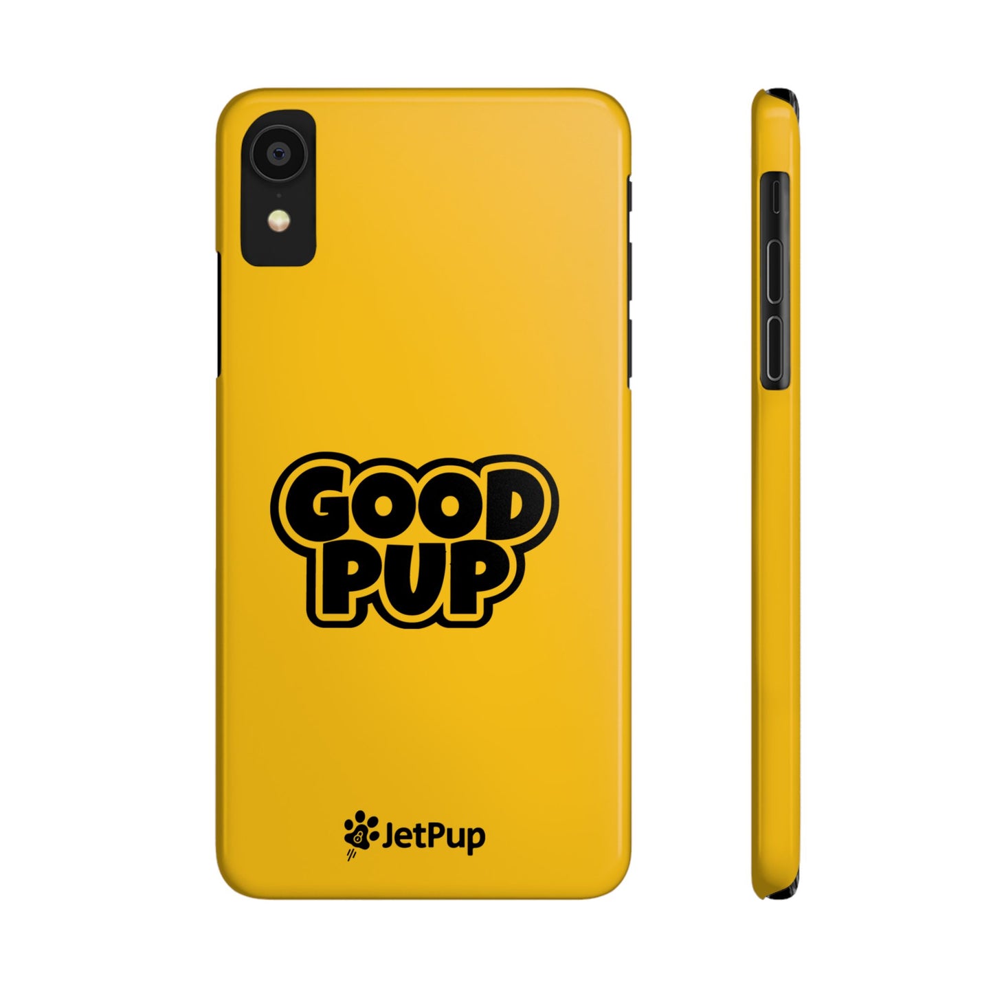 Good Pup Slim iPhone Cases - Yellow