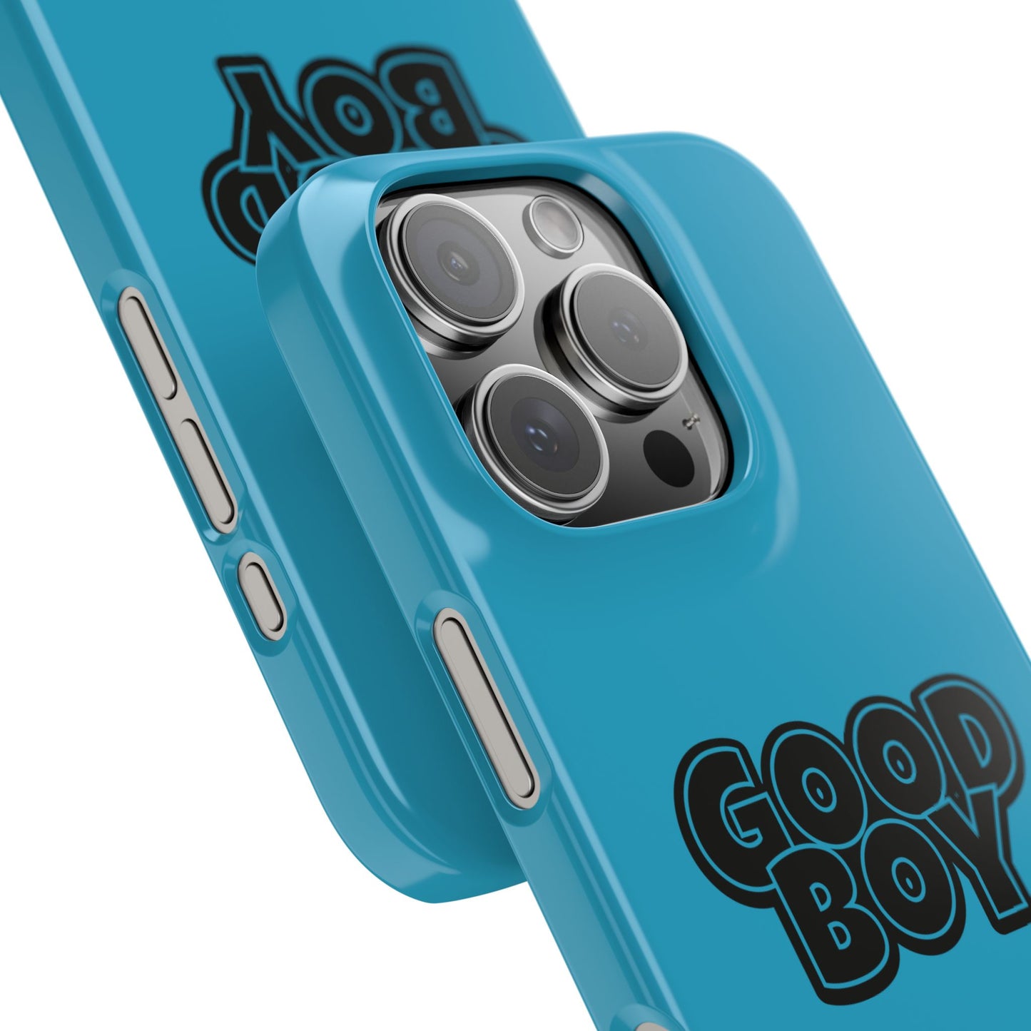 Good Boy Slim iPhone Cases - Turquoise