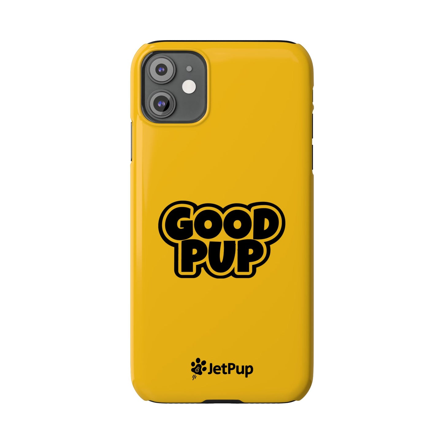 Good Pup Slim iPhone Cases - Yellow