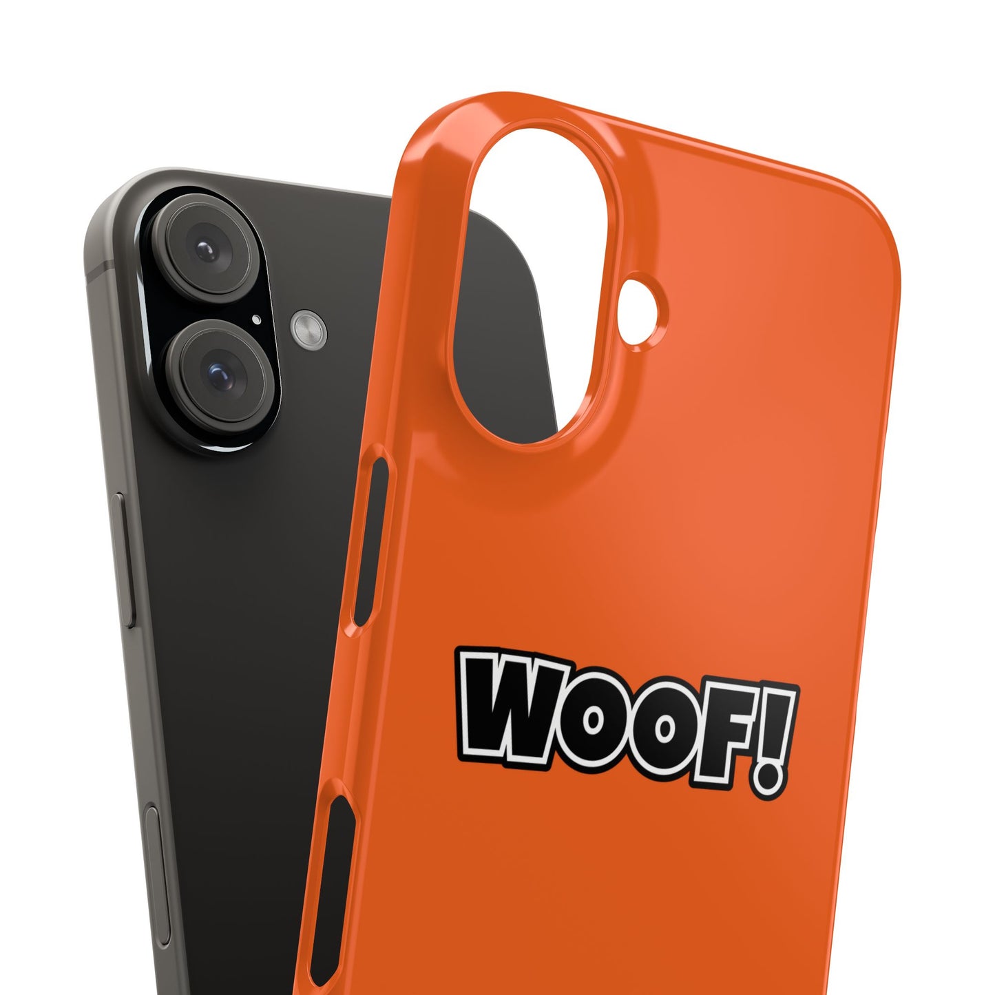 Woof Slim iPhone Cases - Orange