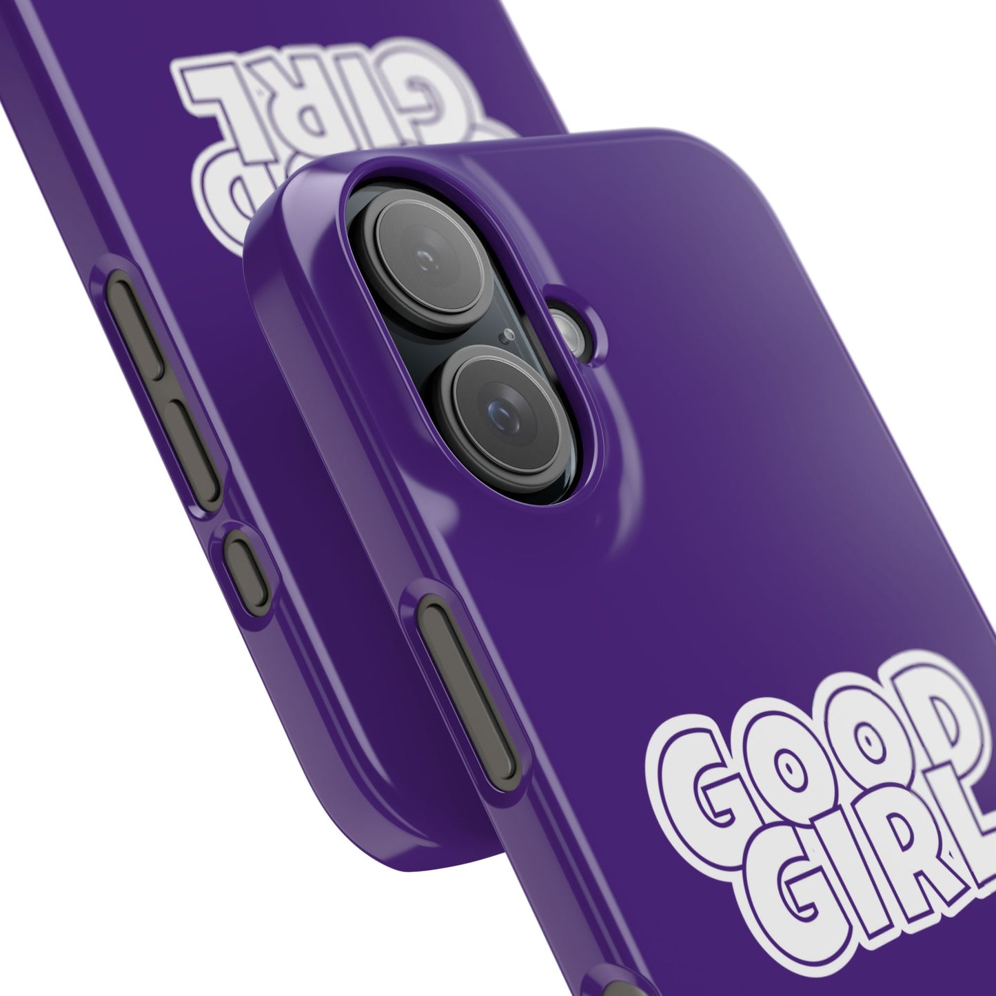 Good Girl Slim iPhone Cases - Purple