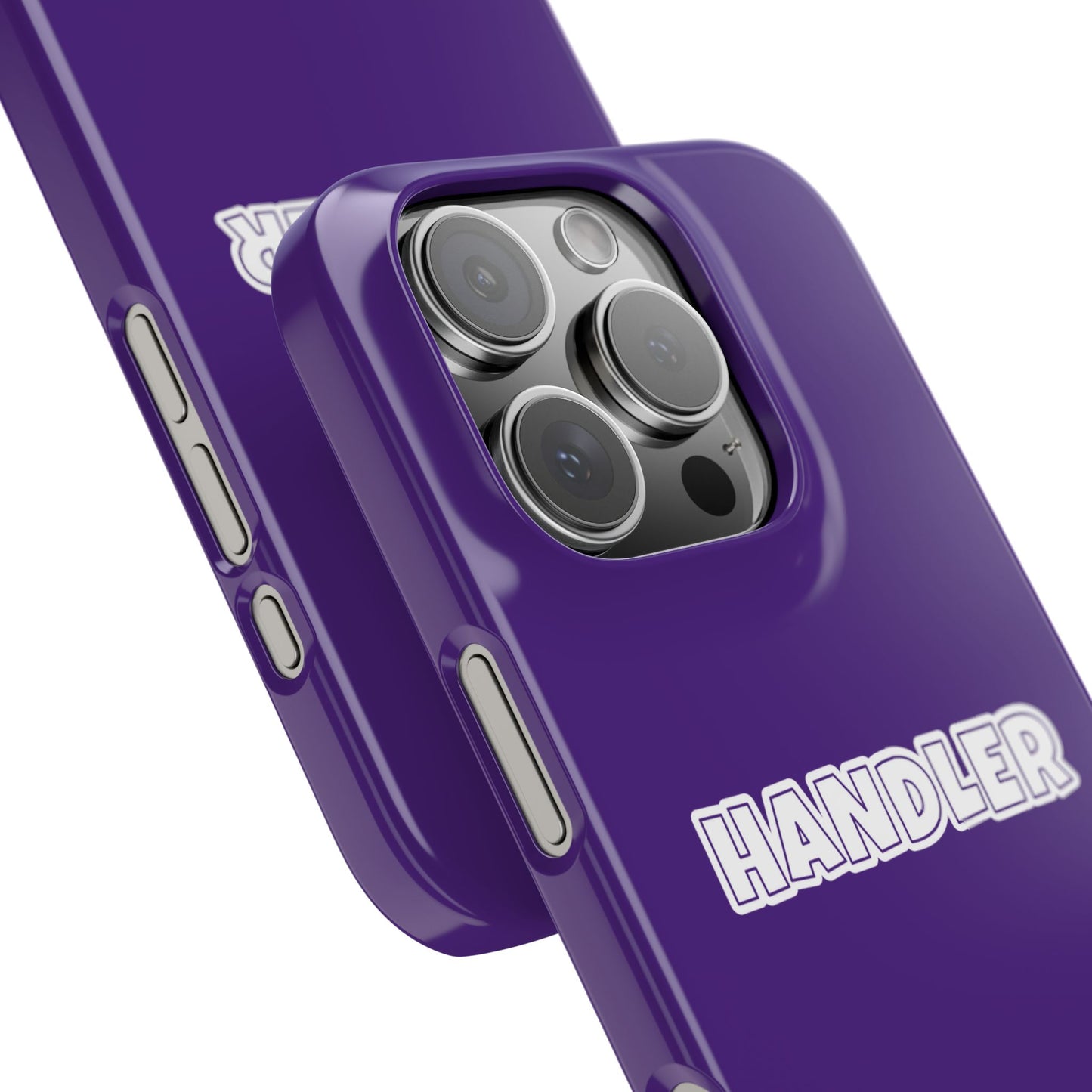 Handler Slim iPhone Cases - Purple