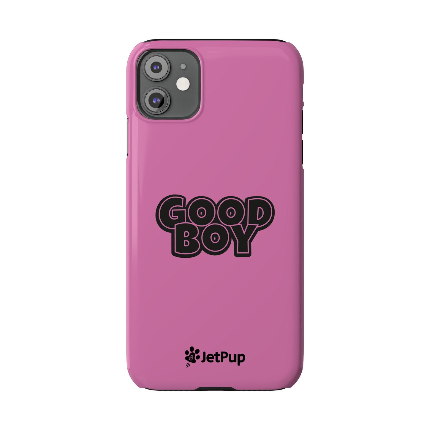 Good Boy Slim iPhone Cases - Pink