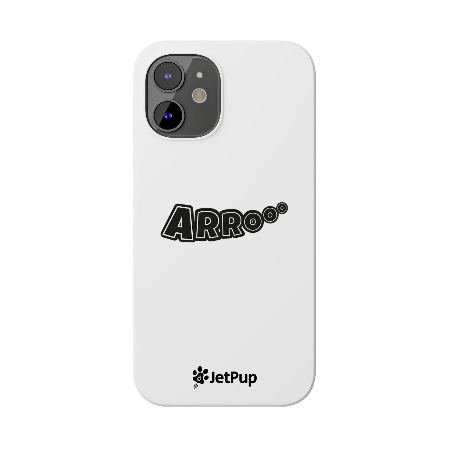 Arrooo Slim iPhone Cases - White