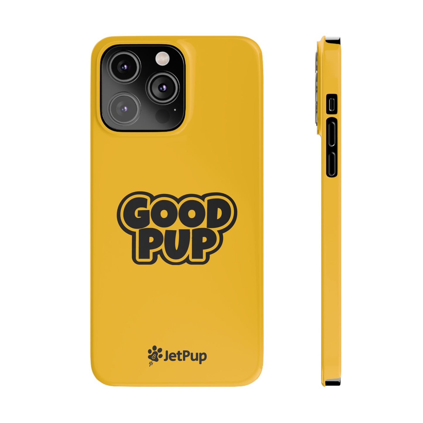 Good Pup Slim iPhone Cases - Yellow