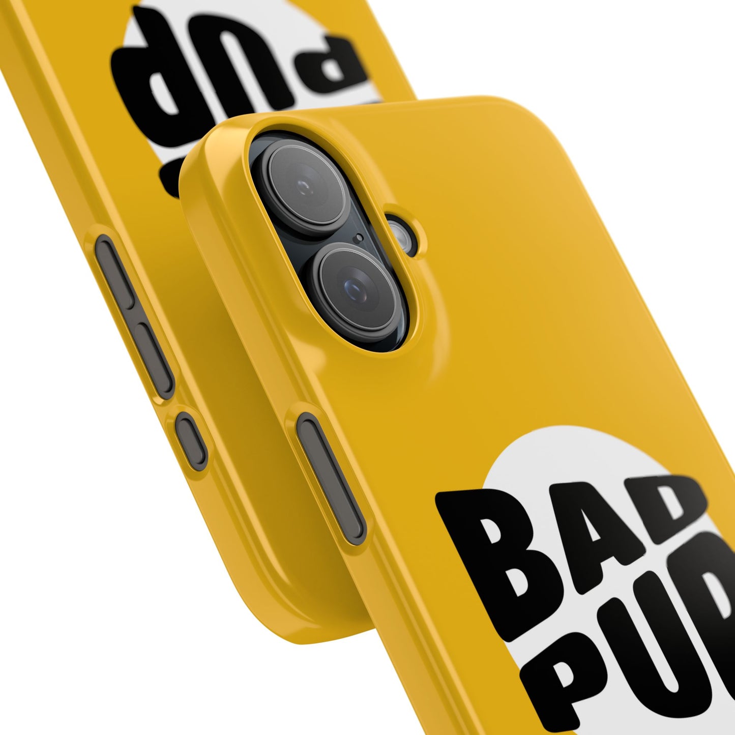 Bad Pup Slim iPhone Cases - Yellow