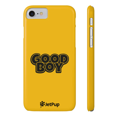 Good Boy Slim iPhone Cases - Yellow