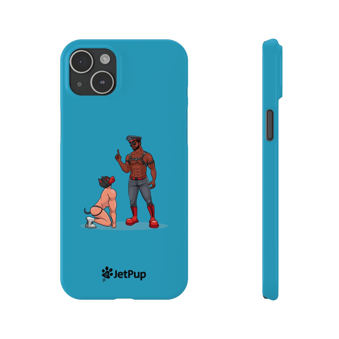 Sir & Pup Slim iPhone Cases - Turquoise