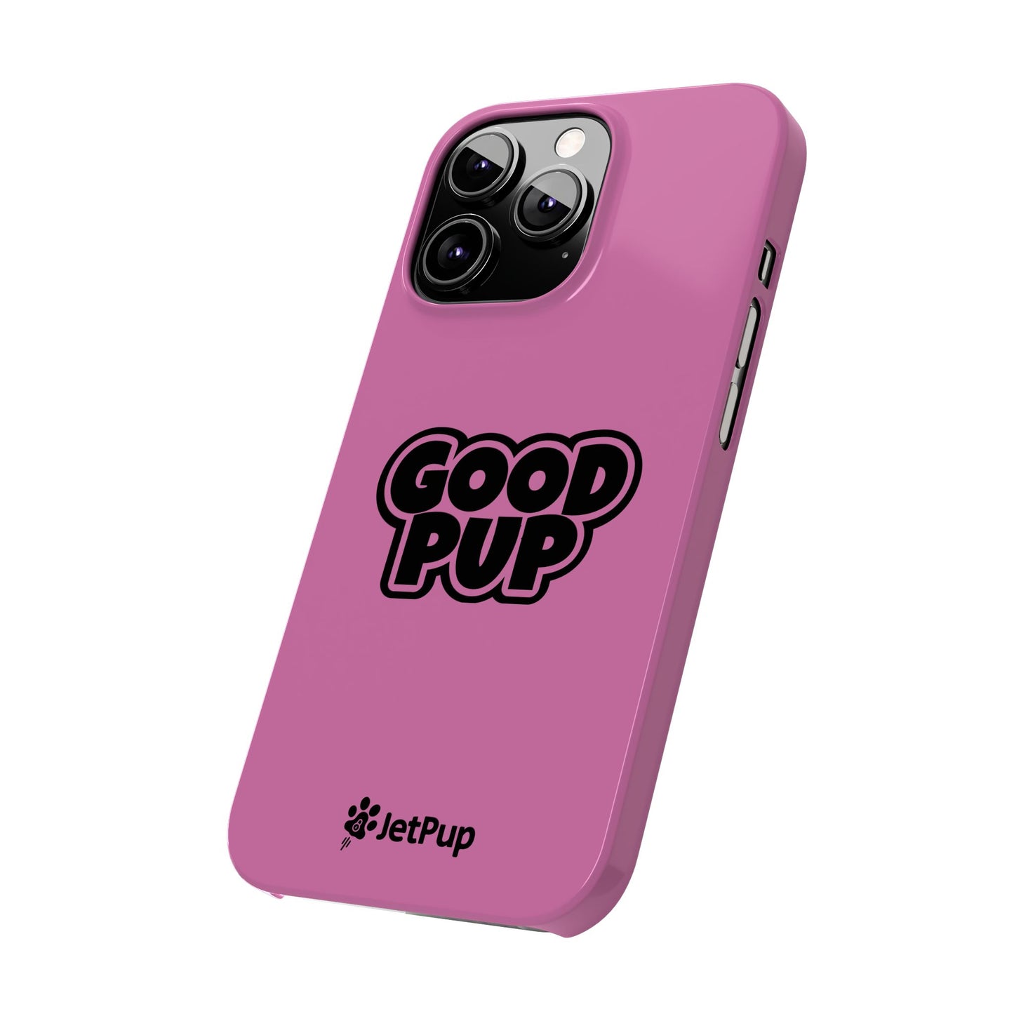 Good Pup Slim iPhone Cases - Pink