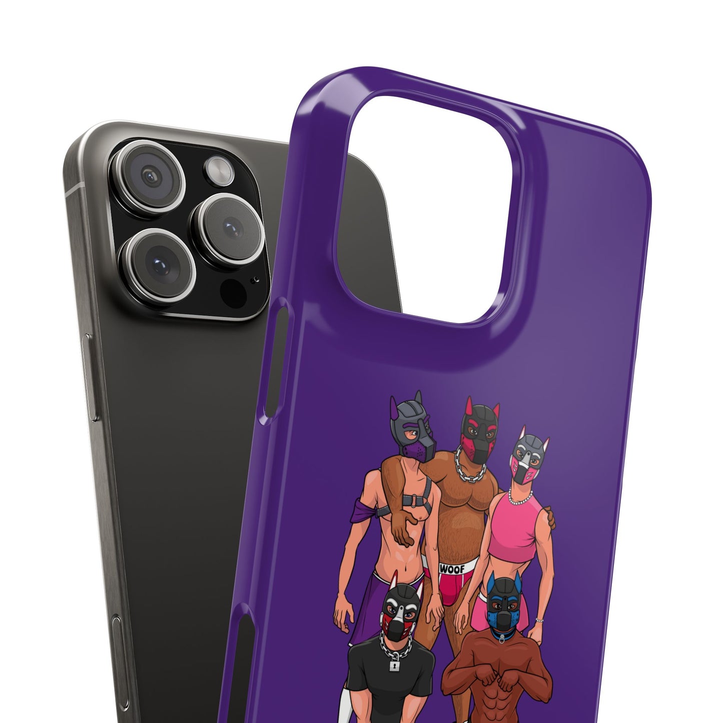 JetPack Slim iPhone Cases - Purple