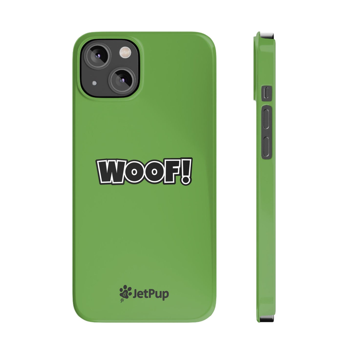 Woof Slim iPhone Cases - Green