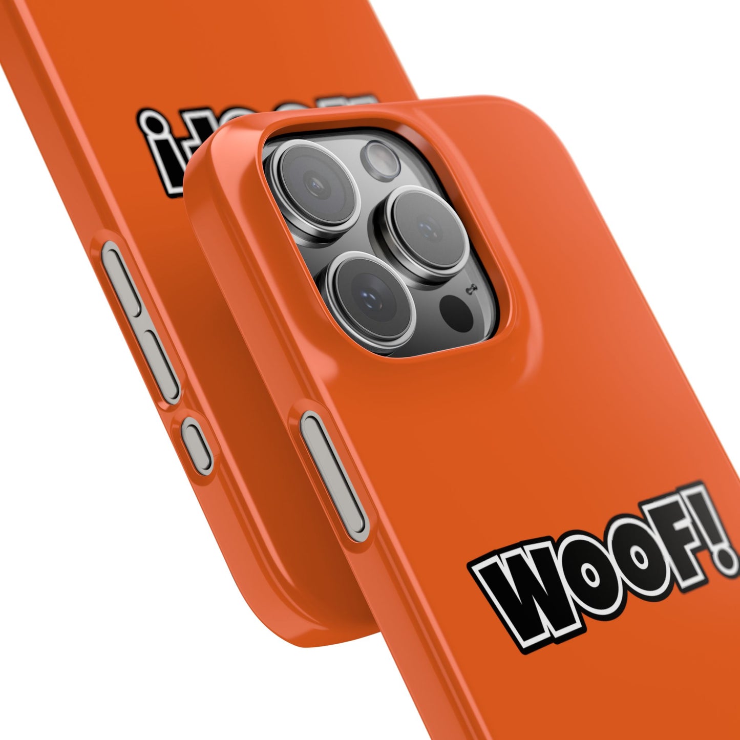 Woof Slim iPhone Cases - Orange