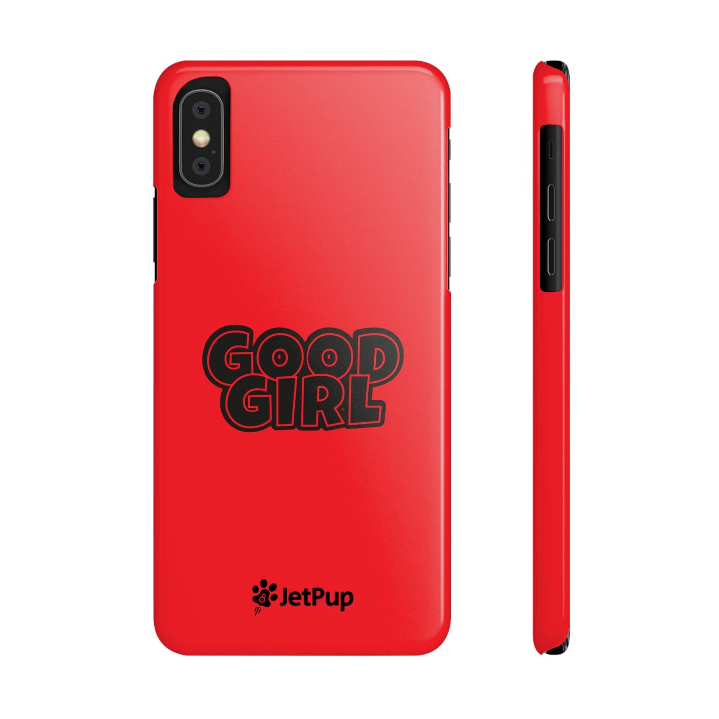 Good Girl Slim iPhone Cases - Red