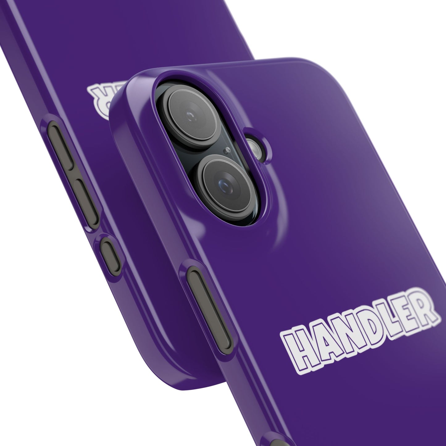 Handler Slim iPhone Cases - Purple