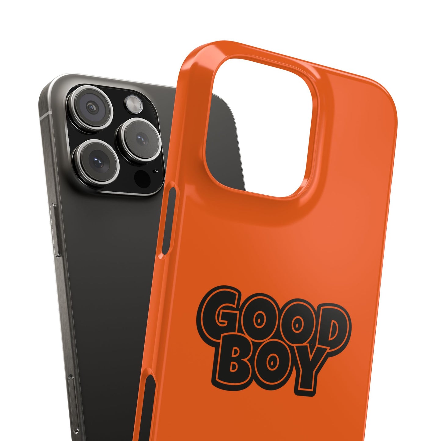 Good Boy Slim iPhone Cases - Orange