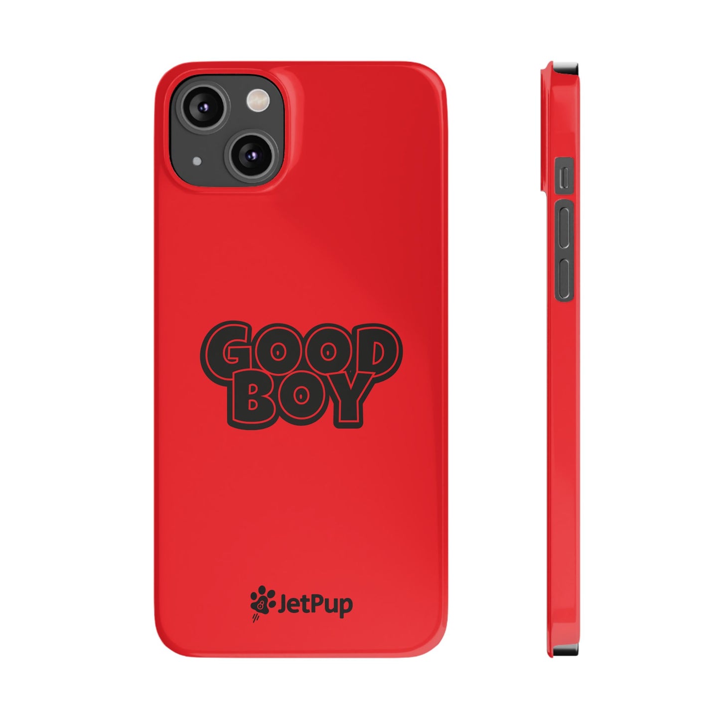 Good Boy Slim iPhone Cases - Red