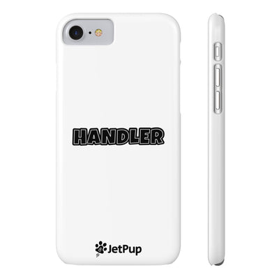 Handler Slim iPhone Cases - White