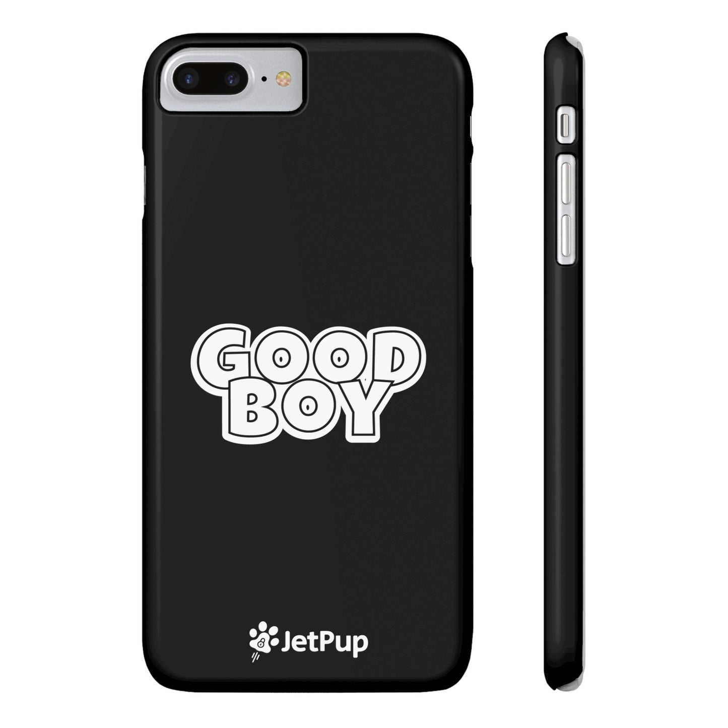 Good Boy Slim iPhone Cases - Black