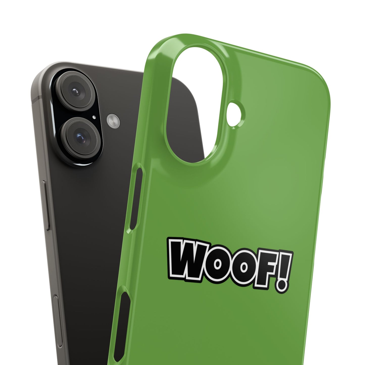 Woof Slim iPhone Cases - Green