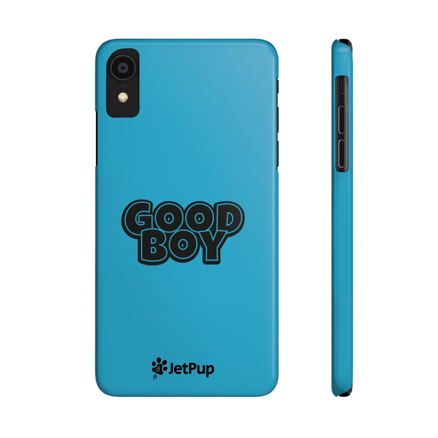 Good Boy Slim iPhone Cases - Turquoise
