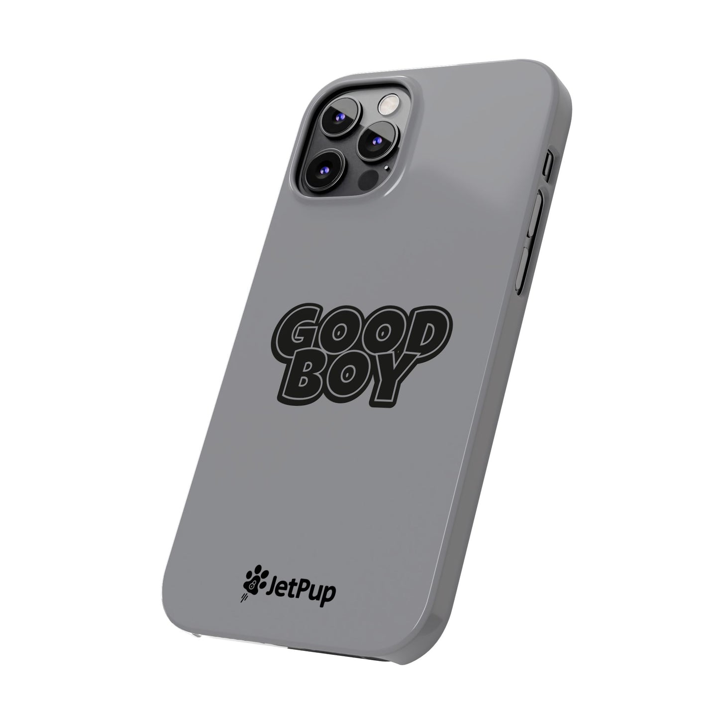 Good Boy Slim iPhone Cases - Grey