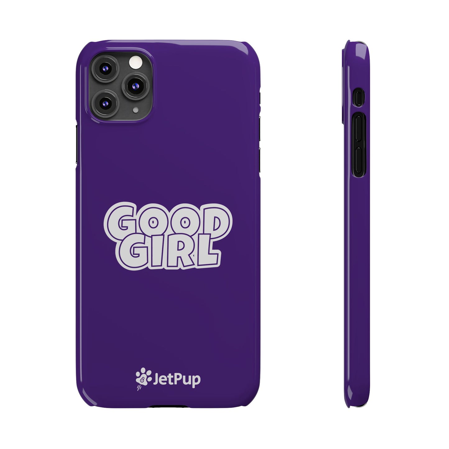 Good Girl Slim iPhone Cases - Purple