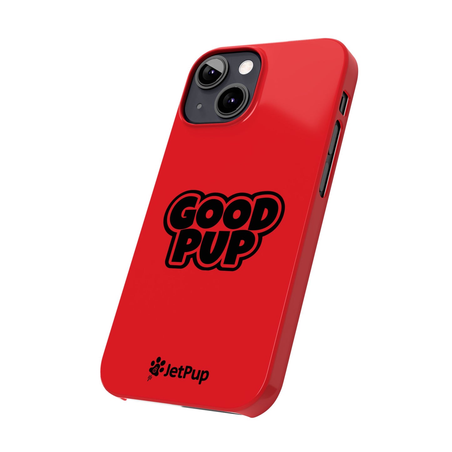Good Pup Slim iPhone Cases - Red