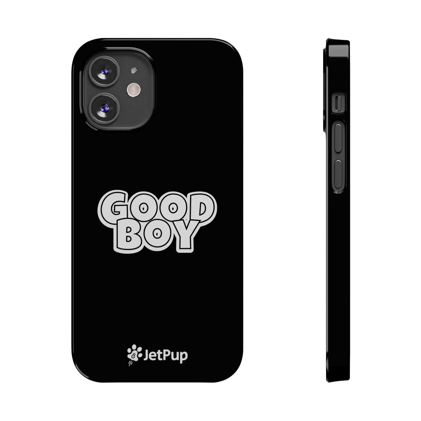 Good Boy Slim iPhone Cases - Black