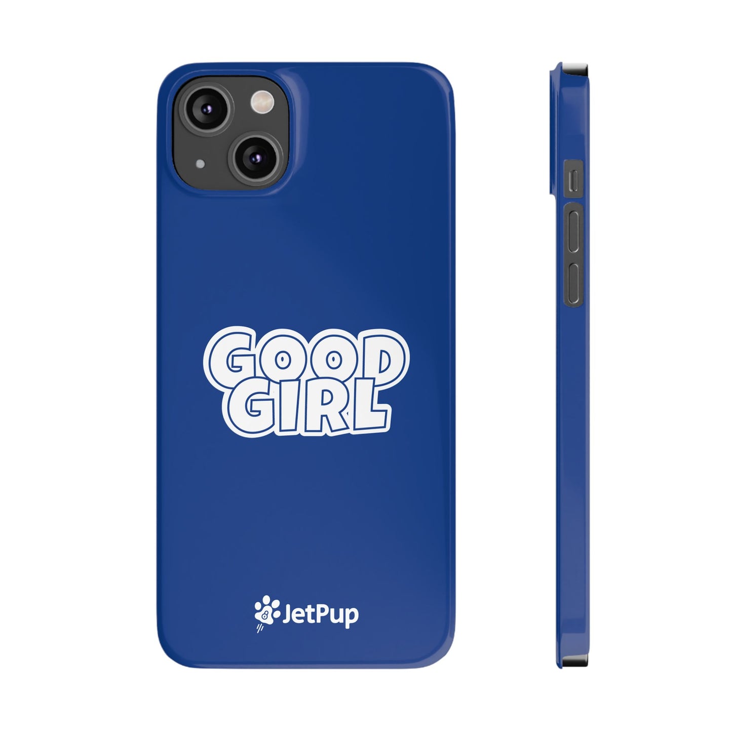 Good Girl Slim iPhone Cases - Blue