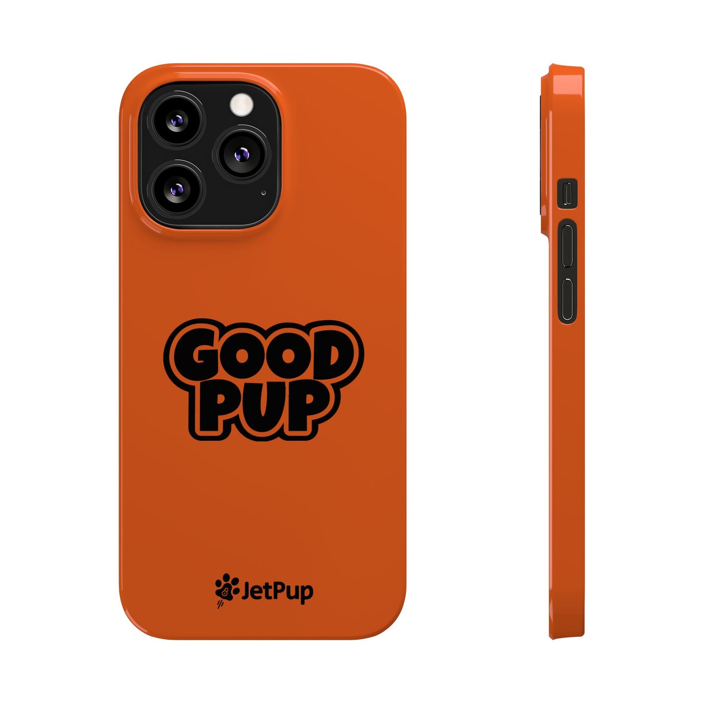 Good Pup Slim iPhone Cases - Orange
